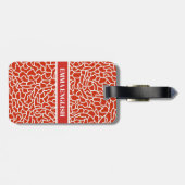 Persoonlijke Bagagelabels met dubbele hulp (Achterkant horizontaal)