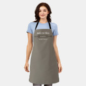 Persoonlijke Bakkerij Schort (Gedragen)