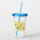 Persoonlijke baller voor de Spelling Acryl Drinkbeker (Achterkant)