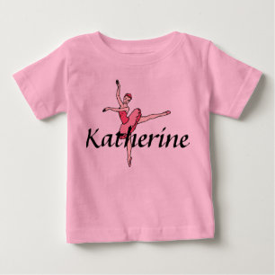 Persoonlijke Ballerina Baby Bodysuit