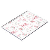 Persoonlijke Ballerina Ballet Naam Notitieboek (Linkerzijde)