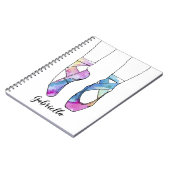Persoonlijke Ballerina Ballet Notitieboek (Linkerzijde)