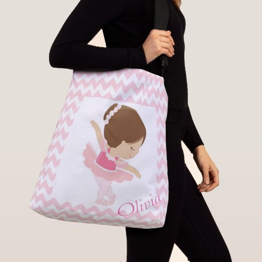 Persoonlijke Ballerina Crossbody Tas (Dichtbij)