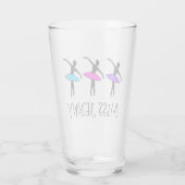 Persoonlijke Ballerina Pointe Ballet Dance leraar Glas (Achterkant)