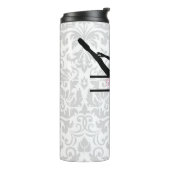 Persoonlijke Ballerina Silhouette Thermal Tumbler Thermosbeker (Gedraaid links)
