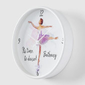 Persoonlijke Ballerina 'Time to Dance' (plus naam) (Hoek)
