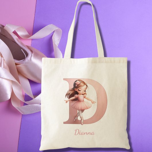 Persoonlijke Ballerina Tote Bag