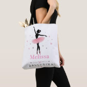 "Persoonlijke Ballerina Tote Tas | Aangepaste Naam (Dichtbij)