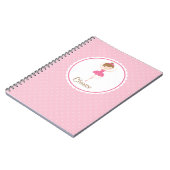 Persoonlijke balletlaptop / Journal voor meisjes Notitieboek (Linkerzijde)