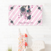 Persoonlijke balletschoenen spandoek (Insitu)