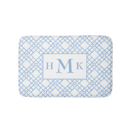 Persoonlijke Bamboe Lattice Monogram Badmat