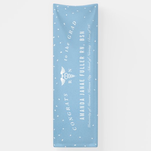 Persoonlijke banner voor de Verlossingspartij (Verticaal)