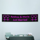 Persoonlijke banner voor lesbiennes (Beurs)