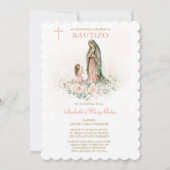 Persoonlijke Baptismokaart Meisje Kaart (Voorkant)