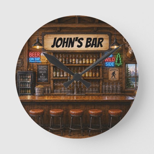 Persoonlijke Bar Klok (Voorkant)
