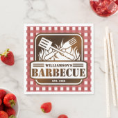 Persoonlijke Barbecue Servetten (Insitu)