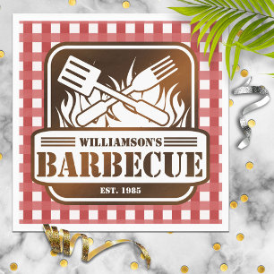 Persoonlijke Barbecue Servetten