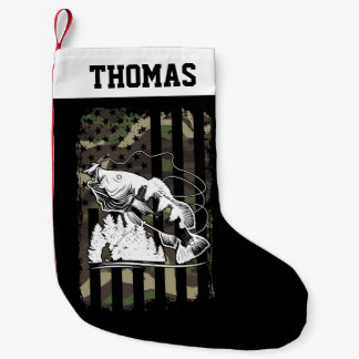 Persoonlijke bas Vist Amerikaanse vlagportsmen Gif Kleine Kerstsok