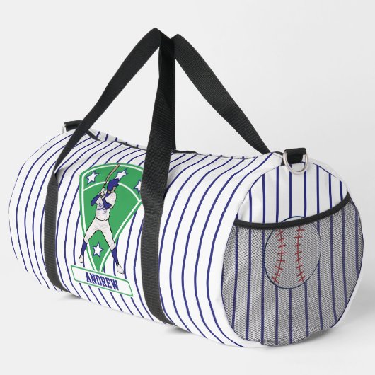 Persoonlijke Baseball Batter Star blue Plunjezak (Rechterhoek)