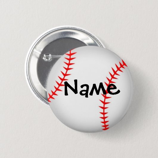 Persoonlijke Baseball Button (Voorkant /achterkant)