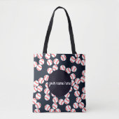 Persoonlijke Baseball Canvas tas (Voorkant)