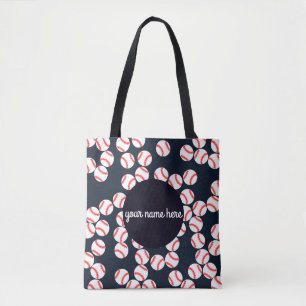 Persoonlijke Baseball Canvas tas