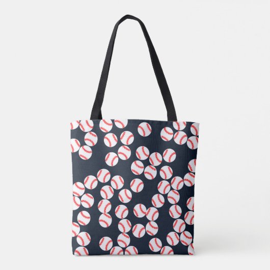 Persoonlijke Baseball Canvas tas (Achterkant)