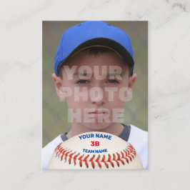Persoonlijke Baseball Card (Gepersonaliseerd batte Visitekaartje