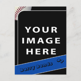 Persoonlijke Baseball-fotokaart Briefkaart