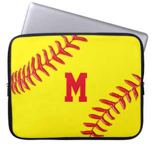 Persoonlijke Baseball-Hoesjes voor laptop 10 - 15  Sleeve