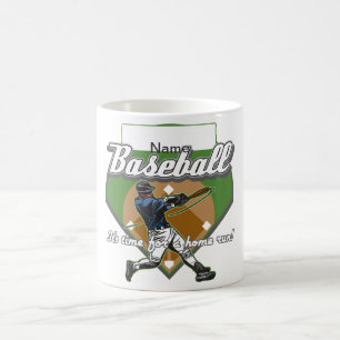 Persoonlijke Baseball Home Run Koffiemok