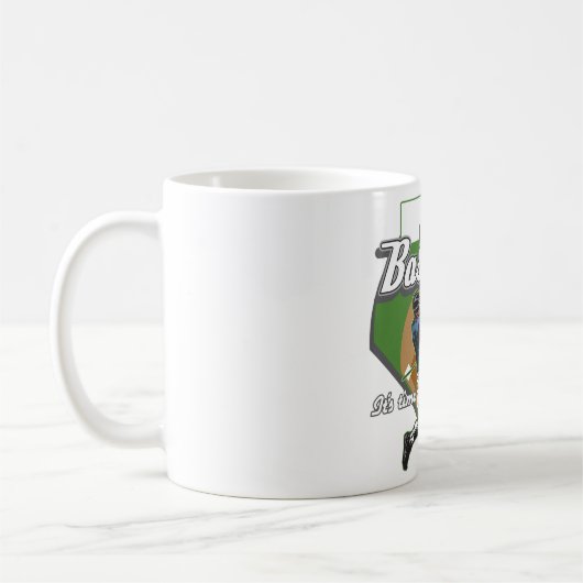 Persoonlijke Baseball Home Run Koffiemok (Links)