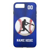 Persoonlijke Baseball iPhone 8 Plus Hoesje, iPhone Case-Mate iPhone Case (Achterkant)