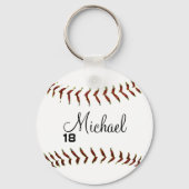 Persoonlijke Baseball Keychain (Voorkant)