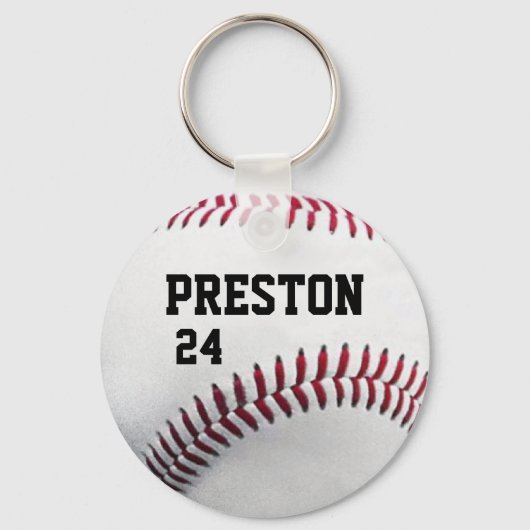 Persoonlijke Baseball Keychain (Voorkant)