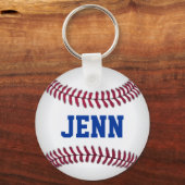 Persoonlijke Baseball Keychain (Voorkant)