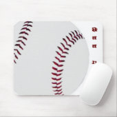 Persoonlijke Baseball-Muismat Muismat (Met muis)