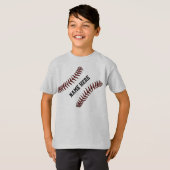 Persoonlijke Baseball-Shirten voor kinderen T-shirt (Voorkant volledig)