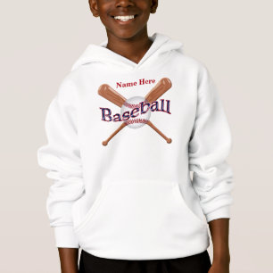 Persoonlijke Baseball Sweatshirts Hoodies voor kin
