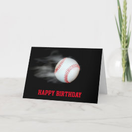 Persoonlijke Baseball Team Speler 'Pitch The Ball' Kaart