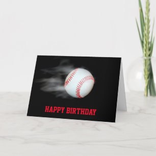 Persoonlijke Baseball Team Speler 'Pitch The Ball' Kaart