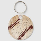 Persoonlijke Baseball Wedding Favors, Baseball Sleutelhanger (Achterkant)