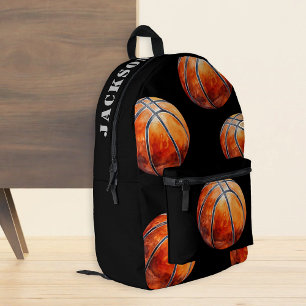 Persoonlijke Basketbal Bedrukte Rugzak