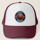 Persoonlijke Basketbal Coach Zomer Pet (Voorkant)