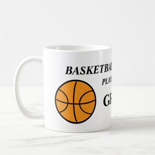 Persoonlijke Basketbal Koffiekopjes Koffiemok (Links)