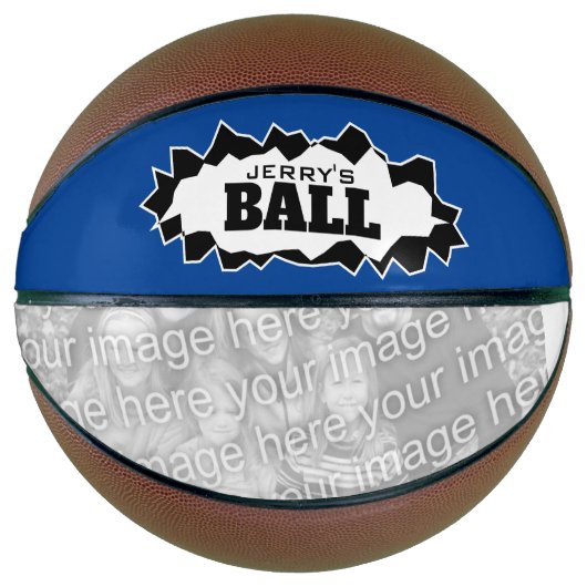 Persoonlijke basketbal met aangepaste foto (Voorkant)