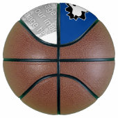 Persoonlijke basketbal met aangepaste foto (Rechts)