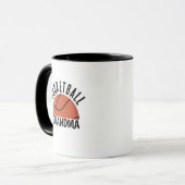 Persoonlijke Basketbal Oma Mok (Voorkant links)