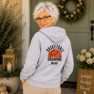 Persoonlijke Basketbal Oma Sweatshirt Hoodie