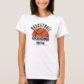 Persoonlijke Basketbal Oma T-shirt (Voorkant)